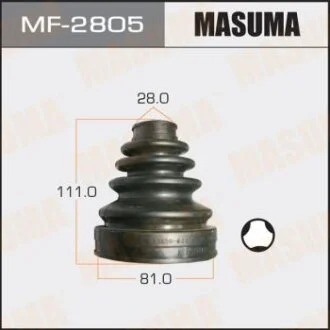 Пильовик ШРКШ внутрішнього Toyota FJ Cruiser (06-09), Land Cruiser Prado (02-09) MASUMA MF-2805