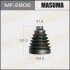 Пыльник ШРУСа Пластик MF-2806 HILUX SURF, #N215, LAND CRUISER PRADO, #J120 front out MASUMA MF2806 (фото 1)