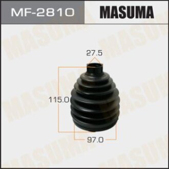 Пильовик ШРКШ зовнішнього (пластик) + спецхомут Nissan X-Trail (00-13) MASUMA MF-2810