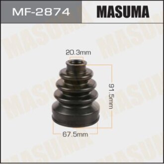 Пыльник ШРУСа HONDA CIVIC VIII (05-12), HONDA JAZZ II, HONDA CIVIC VII MASUMA MF-2874