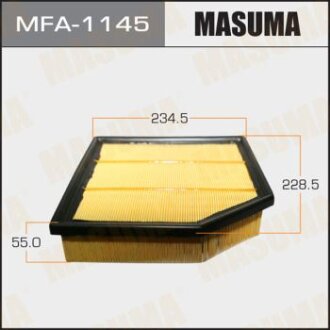 Фильтр воздушный Lexus GS250, 350, 450H 12-, Lexus GS350, Lexus GS450H, Lexus IS250, Lexus IS250, 350 1 MASUMA MFA1145