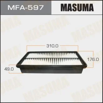 Фильтр воздушный Mazda 6, CX-7 2,2, 2,3 05- (Filtron AP113, 9, MANN C31012, VIC A-474) MASUMA MFA-597