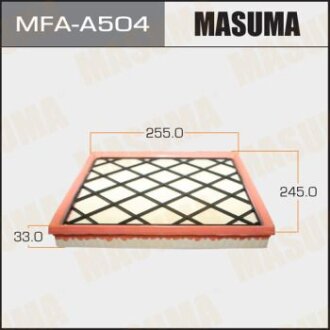 Фильтр воздушный CHEVROLET CRUZE (A0460) MASUMA MFA-A504
