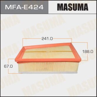 Фільтр повітряний A0459 RENAULT/ MEGANE II/ V1600 08- MASUMA MFA-E424