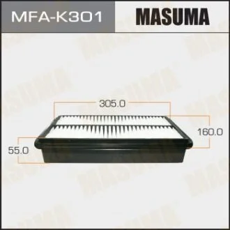 Фильтр воздушный HYUNDAI/TERRACAN/V2500,V2900,V3500 01- MASUMA MFA-K301