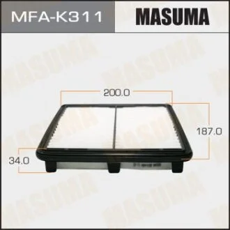 Фільтр повітряний MASUMA MFA-K311