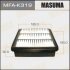 Фільтр повітряний A9320 HYUNDAI / ELANTRA / V1600 V2000 06- MASUMA MFA-K319 (фото 1)