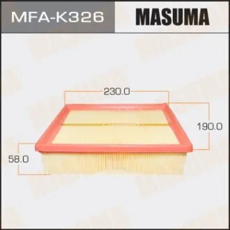 Фільтр повітряний MASUMA MFA-K326