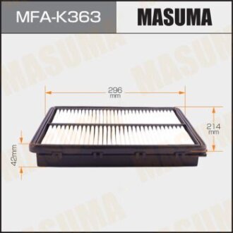 Фільтр повітряний MASUMA MFA-K363