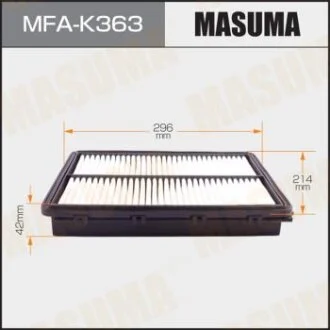 Фільтр повітряний MASUMA MFA-K363