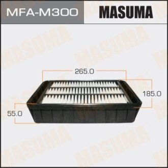 Фильтр воздушный Mitsubishi Lancer X Outlander XL 05- Asakashi A3025 MASUMA MFAM300