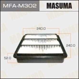 Воздушный фильтр A-3026 MITSUBISHI /L200/ KA4T, KB4T (1/20) MASUMA MFA-M302