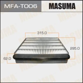 Фильтр воздушный Lexus LX450D 15-, Toyota LAND Cruiser, Toyota LAND Cruiser 200, Toyota LAND Cruiser MASUMA MFAT006