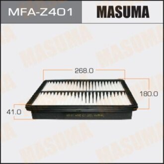 Фильтр воздушный Mazda 3, Axela BM# 13-, Mazda 6, Atenza GJ# 12-, Mazda Atenza, Mazda Axela, Mazda CX- MASUMA MFAZ401