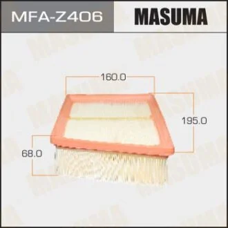 Воздушный фильтр MAZDA, MAZDA2 07- (1, 20) MASUMA MFAZ406