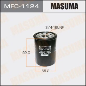 Фільтр масляний Toyota Avensis (00-08), Camry (01-14), Corolla (01-07), RAV 4 (00-16) MASUMA MFC-1124