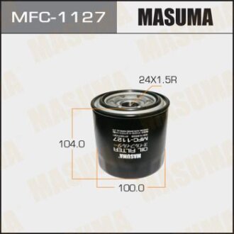Фільтр масляний Toyota Avensis (00-07), RAV 4 (00-05) D 2.0 MASUMA MFC-1127