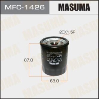 Фільтр масляний Mitsubishi ASX (10-), Colt (02-12), Grandis (03-10), Lancer (00-07), Outlander (05-) MASUMA MFC-1426