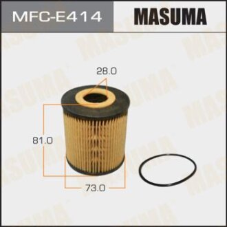 Фильтр масляный VOLVO S40/S60/S80/V70 98- MASUMA MFC-E414