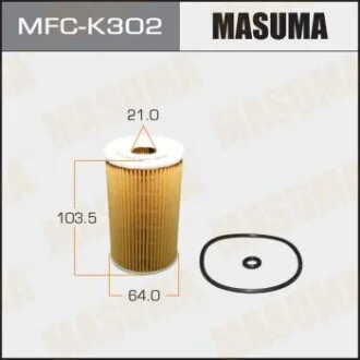 Фільтр масляний OE0073 MASUMA MFC-K302