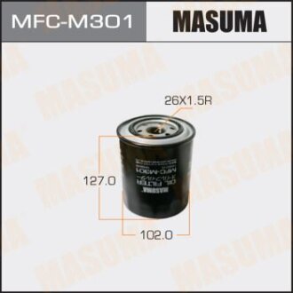 Фильтр масляный Mitsubishi L200, Triton 05-, Mitsubishi Libero, Lancer Wagon CB#W, CD#W 92-01, Mitsubi MASUMA MFCM301