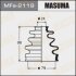 Пильовик ШРКШ зовнішнього Mazda 6 (12-) / Toyota Corolla (00-06), Prius (00-05) силікон (MFs-2119) MASUMA MFS2119 (фото 1)