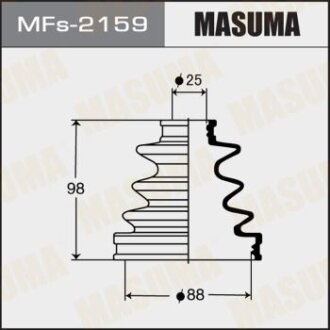 Пильовик ШРКШ зовнішнього (силікон) Toyota Camry (01-05), Prius (09-15) MASUMA MFS-2159