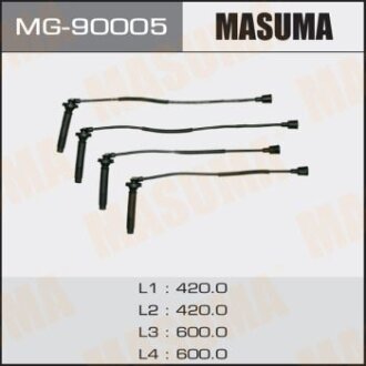 Провід високовольтний (комплект) Subaru 1.6, 2.0 MASUMA MG-90005