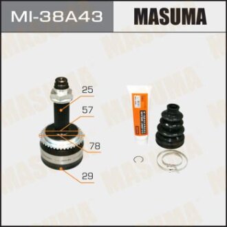 ШРКШ зовнішній Mitsubishi Outlander (03-09) (нар:25/вн:29) MASUMA MI-38A43