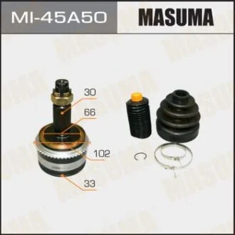 ШРУС 33x66x30х50MITSUBISHI Pajero III  2000 — 2006 MASUMA MI-45A50