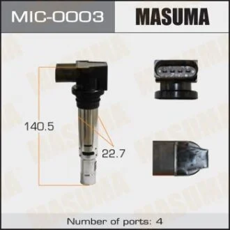 Котушка запалювання MASUMA MIC-0003
