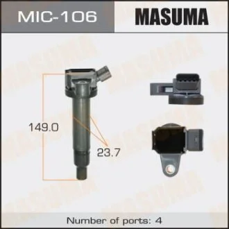Котушка запалювання Toyota Land Cruiser, Sequoia, Tundra 4.7 (-12) MASUMA MIC-106