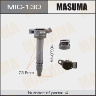 Котушка запалювання Toyota Auris, Corolla, Yaris 1.3 (-18) MASUMA MIC-130