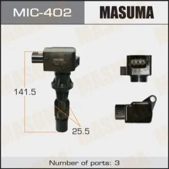 Катушка зажигания MAZDA CX-7 03- 2.0/2.3/2.5 MASUMA MIC402