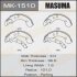 Колодки гальмівні гальма стоянки Nissan Micra (02-10), Note (06-13) MASUMA MK-1510 (фото 1)