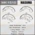 Колодки гальмівні гальма стоянки Nissan Micra (02-10), Note (06-13) MASUMA MK-1510 (фото 1)