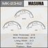 Гальмівні колодки гальма стоянки MASUMA MK-2342 (фото 1)