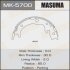 Колодки барабанные парковочные [к-т 4шт] (1/20) MASUMA MK5700 (фото 1)