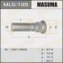 Шпилька колесная NISSAN/SUBARU/MAZDA (мин. 20 шт.) MASUMA MLS195 (фото 1)