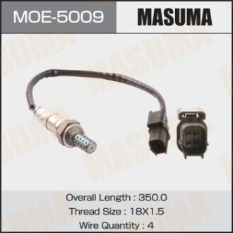 Датчик кисню (лямбда-зонд) Honda Accord 2.0, Civic 1.8, CR-V 2.0 (07-) задній MASUMA MOE-5009