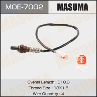 Датчик кисню (лямбда-зонд) Suzuki Grand Vitara, SX4 2.0 (-16) MASUMA MOE-7002