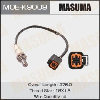 Датчик кисню (лямбда-зонд) Hyundai Accent (00-10), Elantra (00-11), Tucson (04-10) / KIA Ceed (07-11), Sportage (MASUMA MOE-K9009