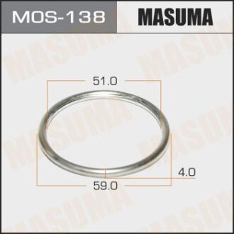 Кільце глушника MASUMA MOS-138