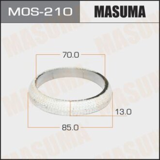Кільце глушника графітове Nissan (70x85x13) MASUMA MOS-210