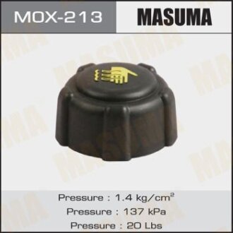 Крышка радиатора, 1.4 kg/cm2 MASUMA MOX-213