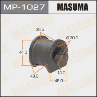 Втулка стабилизатора, front, PAJERO, V63W, V65W, V68W, V73W, V78W [уп.2] MASUMA MP1027