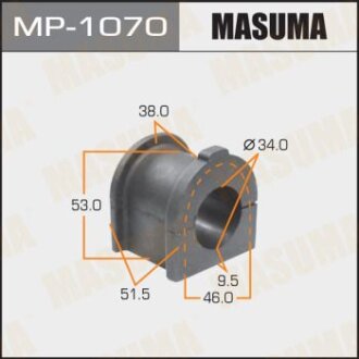 Втулка стабілізатора переднього (Кратно 2) Toyota Land Cruiser (09-) MASUMA MP-1070