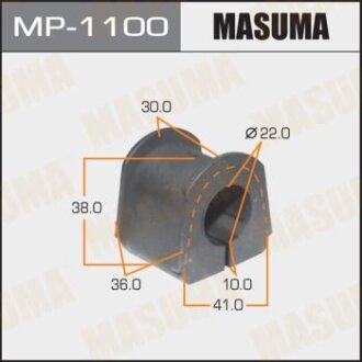 Втулка стабилизатора, rear, PAJERO SPORT, K94W, K96W, KH6W [уп.2] MASUMA MP1100