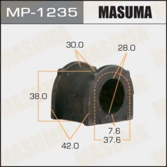 Втулка стабілізатора переднього (Кратно 2) Toyota Land Cruiser (-07) MASUMA MP-1235