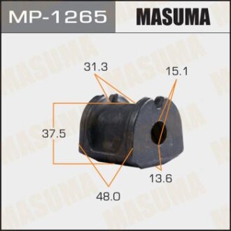Втулка стабілізатора заднього (Кратно 2) Subaru Forester (07-), Impreza (07-16), Legacy (09-), XV (12-17) MASUMA MP-1265